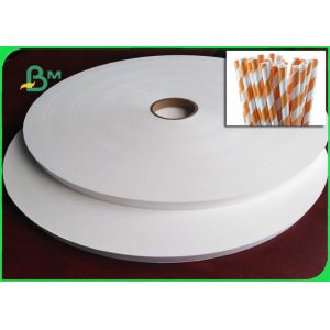 60gsm 120gsm White Food Grade Paper Roll For Paper Drinking Straw