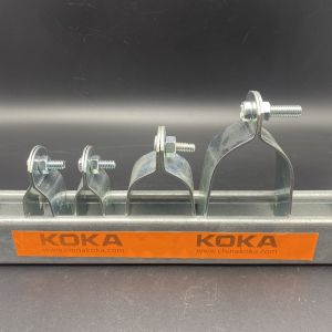 Wholesale Custom Virous Size Electrical Zinc 3/8'' 3/4'' Strut Clamps from china suppliers