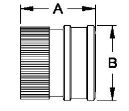 Cold Water Straight Through Coupler , 14 Bar Brass Quick Disconnect Fittings