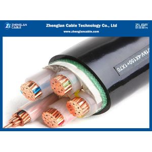 China 0.6/1kV Low Voltage Power Cable Fire Resistant LSOH 3x120 2x50sqmm on sale