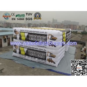 Advertising Large Inflatable Cube Tent Marquee Rental For Amusement Park