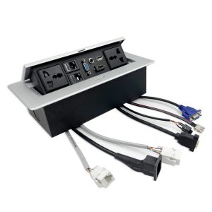 Intelligent Table Socket Multifunctional Office Desktop Pop Up Socket Pop Up