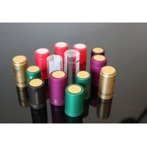 PVC heat shrink capsules for olive oil bottle PVC Shrink Sleeve Capsule for