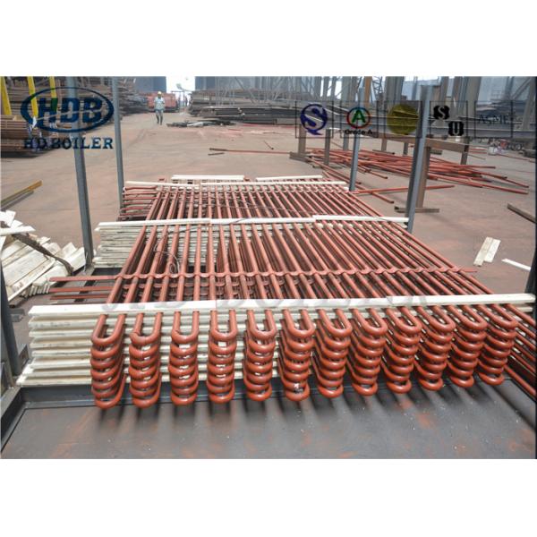 ASME or Ce Standard Seamless Steel Superheater for 130 T / H Lignite Fired CFB Boiler