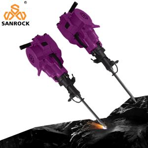 China Gasoline Rock Drill Machine Concrete Breaker Hammer Portable Rock Drilling Machine on sale