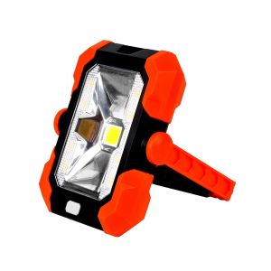 USB LED Solar Light Portable Outdoor Solar Work Light Flood Light Camping