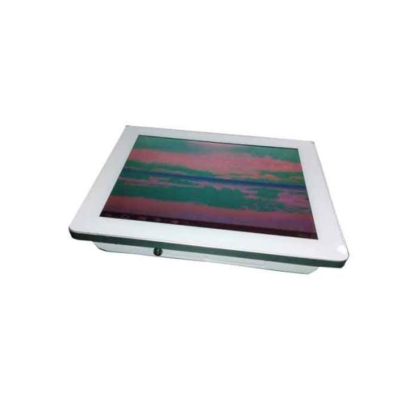 15 Inch Android Advertising Commercial LCD Display , White Enclosure Digital
