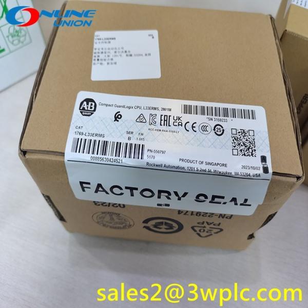 1769-L33ER Allen Bradley CompactLogix 2 MB ENet Controller