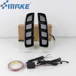 For Honda Civic Type R 2016-2019 Led Daytime Running Lights Yellow Turn Signal