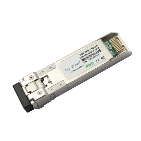Quality 1550nm Low Power Consumption  SFP 10G 40KM Optical Transceiver for sale