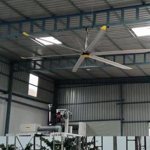 Wholesale BLCD Motor 5.0m 16FT Large Air Flow HVLS Ceiling Fan for Air Cooling and Ventilation from china suppliers