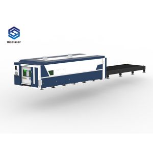 Wholesale Fully Enclosed Industrial Laser Cutting Machine Exchange Table High Precision from china suppliers
