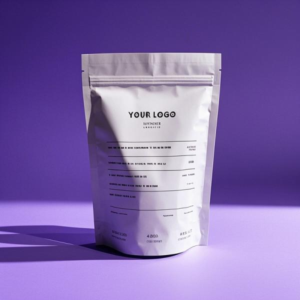 Eco-Friendly Compostable Food Bag - Biodegradable Kraft Paper Composite Pouch