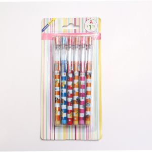 Buy cheap Plastic Non-sharpening Pencil with 9 colors with blister card packing for kids from wholesalers