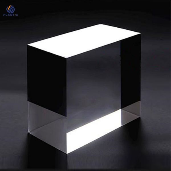 50mm Acrylic Clear Board Fireproof Customized for Signage