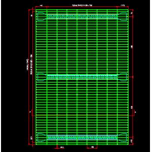 Flexible And Customizable Durable Wire Mesh Decking For Warehouse Storage