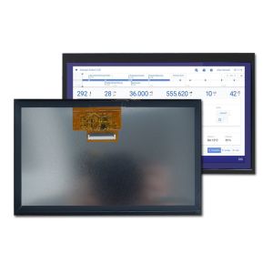 7 Inch TFT Display High Resolution 1024*600 With LVDS Interface IPS TFT Display