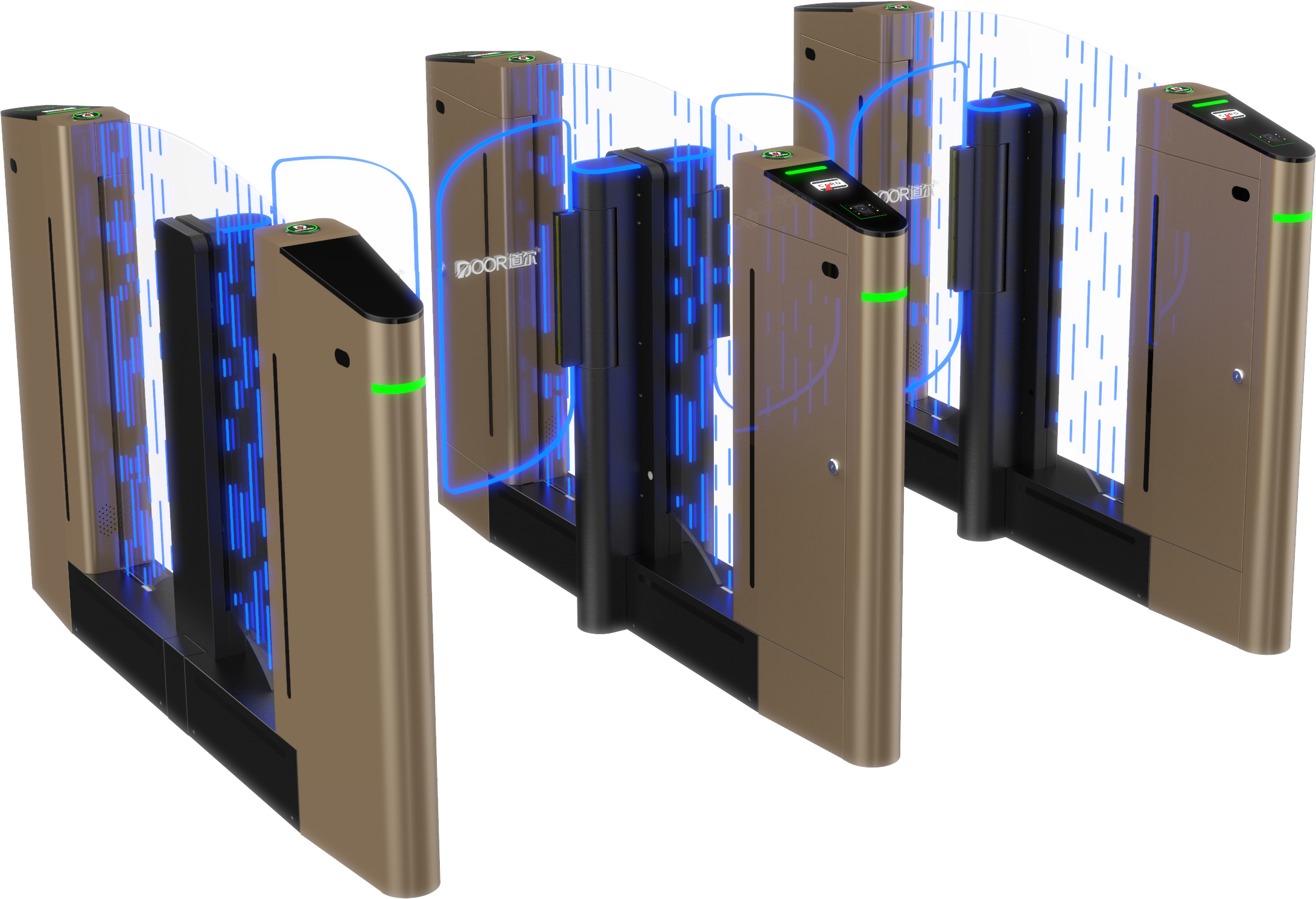 Smart Speed Gate Turnstile with Servo Motor for Access Control