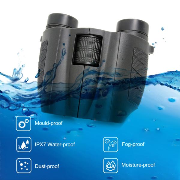 15x25 Lightweight Folding Pocket Binoculars For Outdoor Sports Bird Watching Traveling