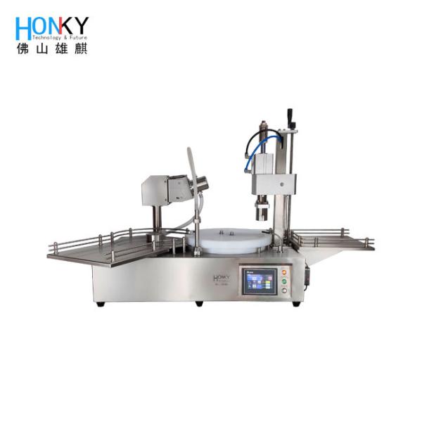Desktop Semiautomatic 5ml Vial Liquid Filling Machine With Crimping Function For