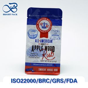 Factory-Direct Eight Sided Sealing Flat Bottom Bag For Food Packaging With