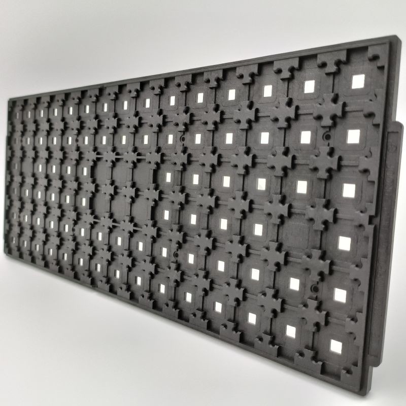 Custom Support MPPO Antistatic JEDEC IC Tray For Electronic Components ESD PCBA