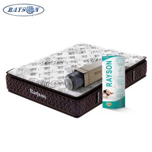 Wholesale 12&quot; Double Pillow Top Double Sided Pocket Spring Mattress from china suppliers