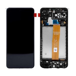 A04S LCD Lcd With Frame For a04s Original Service Pack LCDS A047 Mobile Phone