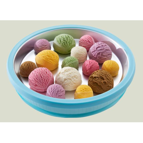 Wholesale Easy Operate Hand Instant Ice Cream Roll Tray Superior Refrigeration Performance from china suppliers