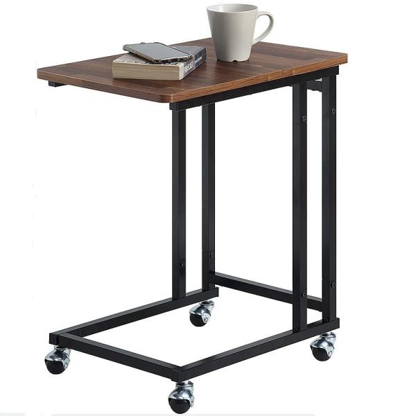 Quality C-Shaped Side Table, End Table for Sofa, Couch Table with Metal Frame for sale