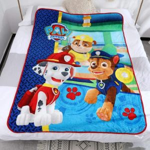 Anti Pilling Fleece Cartoon Throw Blankets Non Allergenic For All Seasons