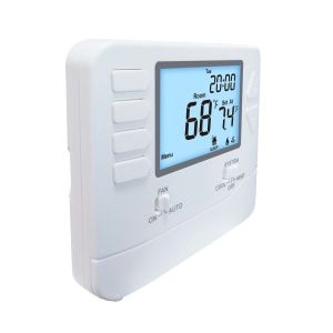 Digital LCD Display 7 Day Programmable Thermostat Heating Cooling System