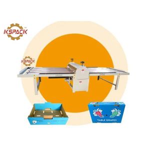 Grading Process Integration For Production With Corrugated Box Die Cutting