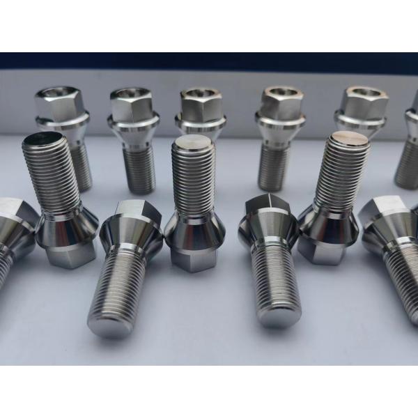 Titanium Wheel Lug Bolts M24x1.25 Titanium Bolts Cold Heading