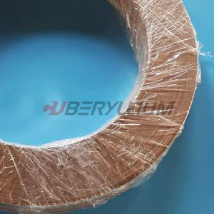 Wholesale Standard Tolerance Beryllium Copper Strips C1720R 0.35mmt X 38mmw from china suppliers