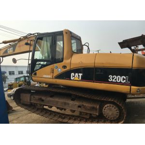 Second Hand 320cl Caterpillar Excavator Full Power Engine With Hydrolic System