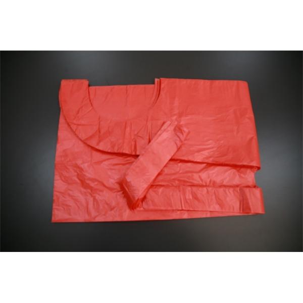 LDPE / HDPE Disposable Plastic Aprons Flat Pack On A Roll Single Use Dust Proof