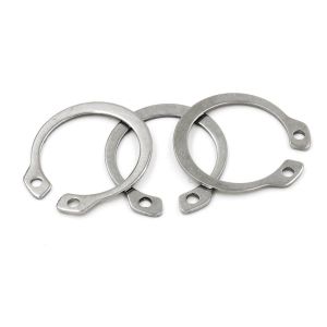 China Stainless Steel Shaft Retaining Washer Plain Finish with Connection Function on sale