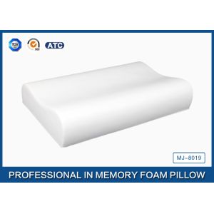 Pure Comfort Contoured Memory Foam Pillow With Cooling Gel / Polyurethane Foam