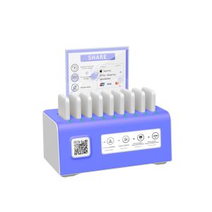 Wholesale Li Po Battery Sharing Power Bank Rental Station 9 Slots 5000mah Mobile Pay To Rent from china suppliers