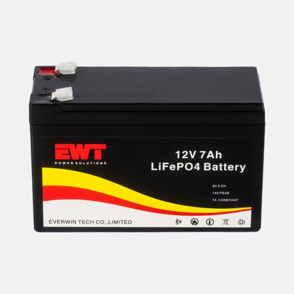 Versatile And Long-lasting 12V 7Ah Lithium Iron Phosphate Battery For Power