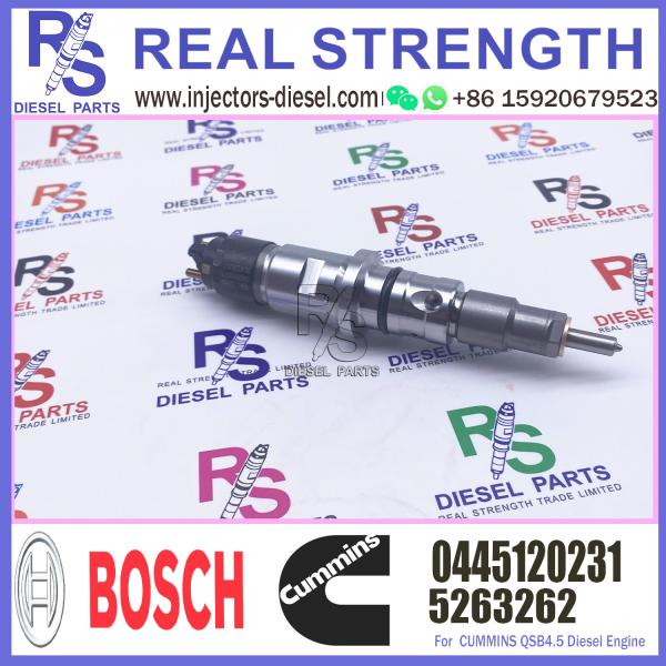 PC220-8 excavator 6D107 QSB6.7 diesel engine fuel injector 6754-11-3011 injection nozzle 0445120231 5263262