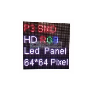 Epistar Black LED Display 110V-240V , MBI5024 P3 LED Module High Stability