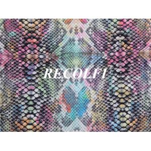 Recycled Poly Bra Top Legging Material Fabric Inkjet Digital Printed