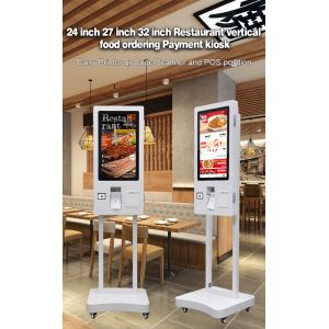 32in Aluminum Shell Self Service Touch Screen WiFi Kiosk