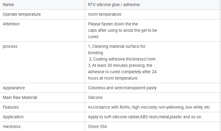 Kanglibang High Efficiency Room Temperature Cured Silicone Adhesive for General Use