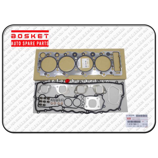 5-87817081-2 5878170812 Engine Head Overhaul Gasket Set Suitable for ISUZU 4HE1