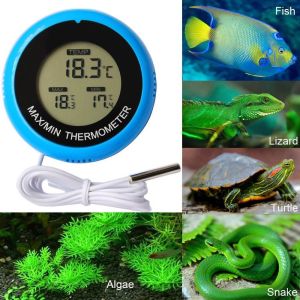 TL8050 Round Max Min Memory Function Temperature Sensor Digital Thermometer With