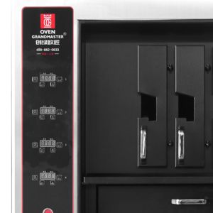 Silvery / Black Stainless Steel Fish Grill Machine Smart Frequency Conversion