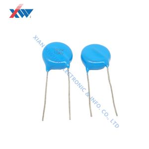 10KV 102K 1000pF High Voltage Ceramic Capacitor TH Low Dissipation Blue Epoxy HV